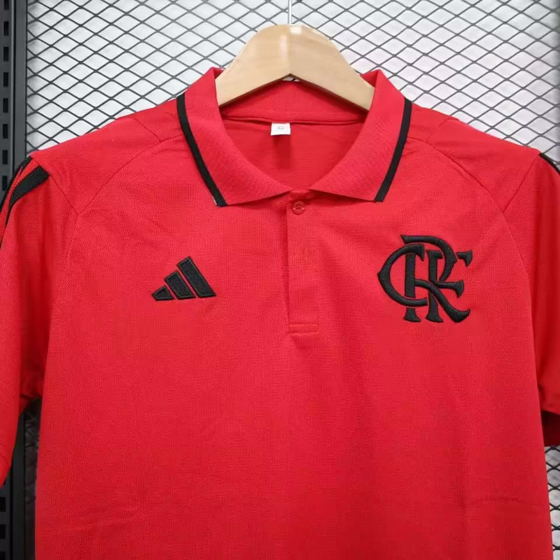 Camisa Polo flamengo 2023/24 Adidas Torcedor Masculina - vermelha