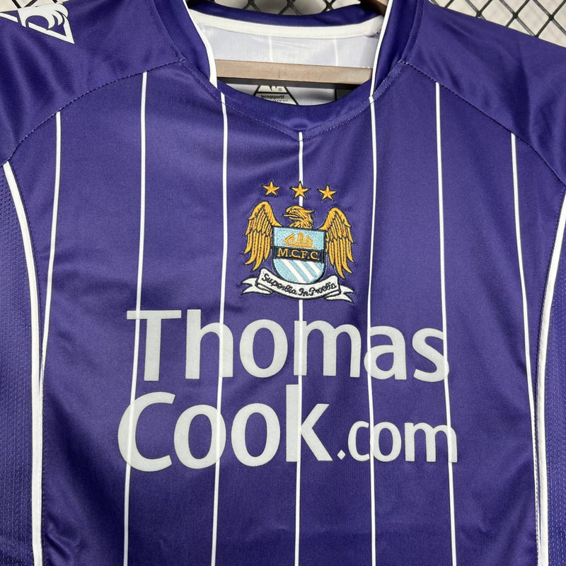 Camisa Manchester City Away (2) 2007/08 Le Coq Sportif Retrô Masculina