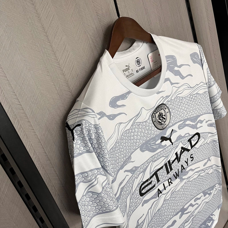 Camisa Manchester City Edição Especial 24/25 Torcedor Puma Masculina - Cinza