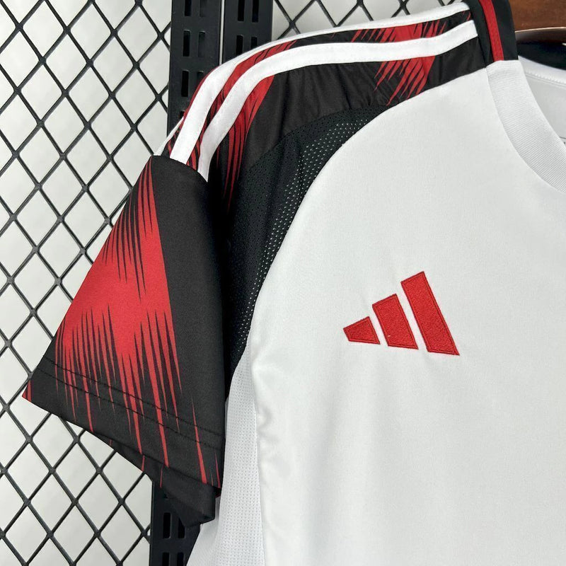 Camisa Flamengo Away (2)  2025/26 Adidas Torcedor Masculina - branca