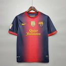 Camisa Barcelona Home I 2012/13  Nike Retrô Masculina - Grená e Azul