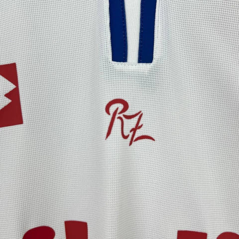 Camisa Real Zaragoza Home I 2004/05 Retrô Masculina - Branca