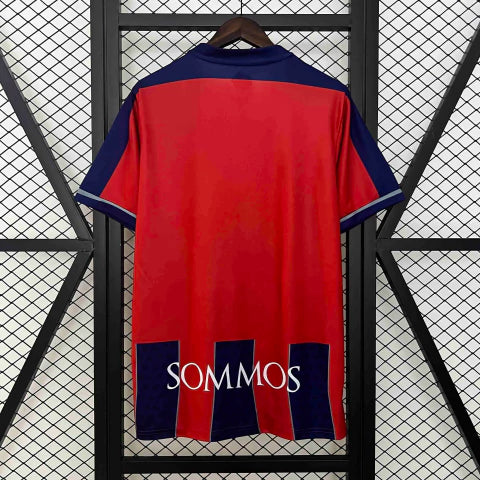 Camisa Huesca Home I 2024/25 Torcedor Masculina - Azul