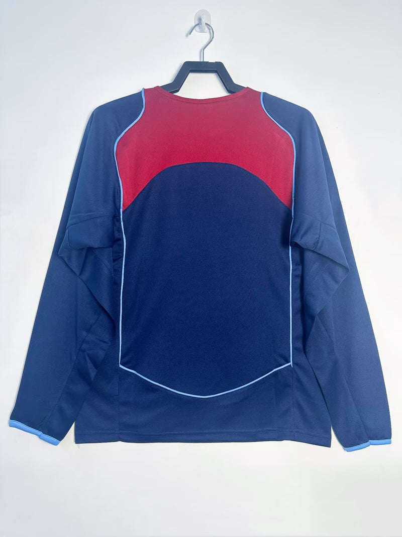Camisa Retrô Manga Longa Atlético de Madrid Reserva Away II 04/05 Torcedor Masculina - Homem aranha