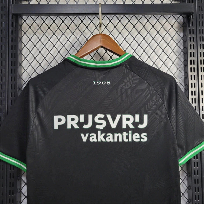 Camisa Feyenoord Away II 2024/25 Castore Torcedor Masculina - Preta