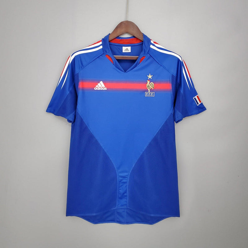 Camisa Retrô Seleção França 2004 Home