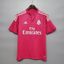 Camisa Real Madrid Away II 2014/15 Adidas Retrô Masculina - Rosa