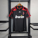 Camisa AC Milan Third III 2007/08 Adidas Retrô Masculina - Preta