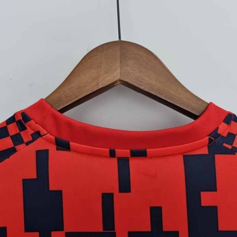 Camisa RB Leipzig Treino 2022/23 Nike Torcedor Masculina - Vermelha