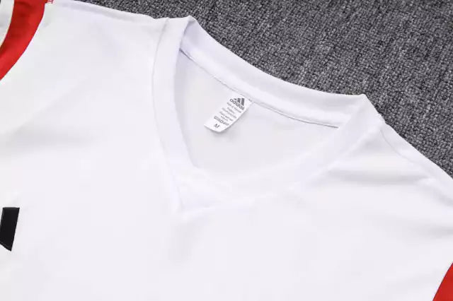Kit Regata de Treino Flamengo 2023 - Masculina - Creme