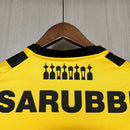 Camisa Peñarol Home I 2024/25 Torcedor Masculina Amarela e Preta, uniforme clássico, futebol uruguaio, escudo bordado, conforto, estilo e tradição para torcedores"