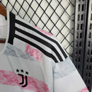 Camisa Juventus Away II 2023/24 Adidas Torcedor Masculina - Branca e Rosa