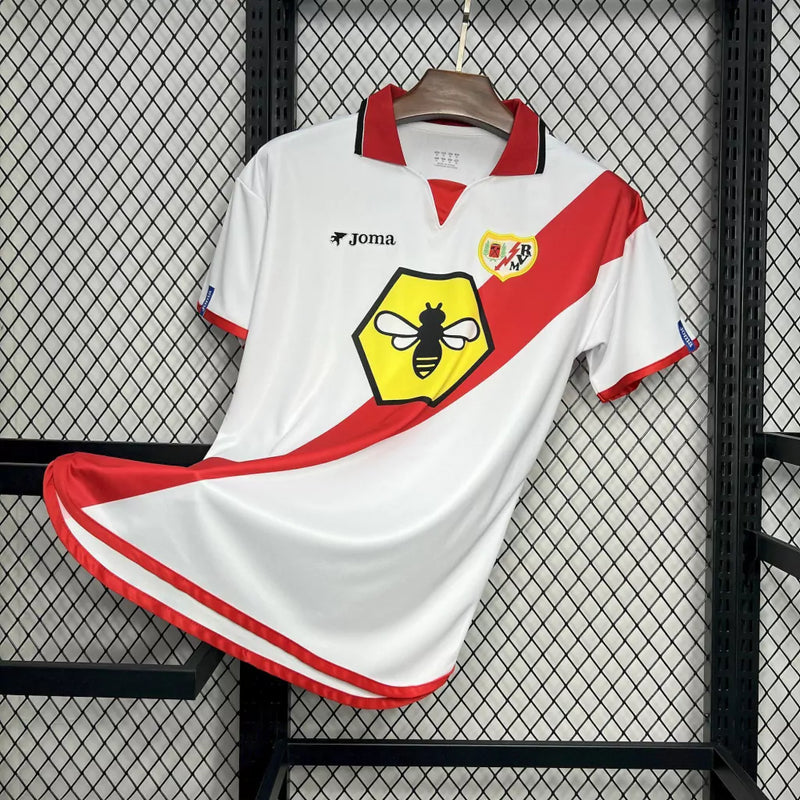 Camisa Rayo Vallecano Home (1) 2001/02 Joma Retrô Masculina