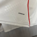 Camisa Benfica Away II 2025/26 Adidas Torcedor Masculina Bege, design moderno e elegante com detalhes vermelhos, conforto e tradição do futebol português.”