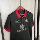Camisa Bayer Leverkusen "120 Anos" 2024/25 Castore Torcedor Masculina - preta