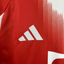 Camisa Bayern de Munique Home I 2025/26 Adidas Torcedor Masculina - Vermelha