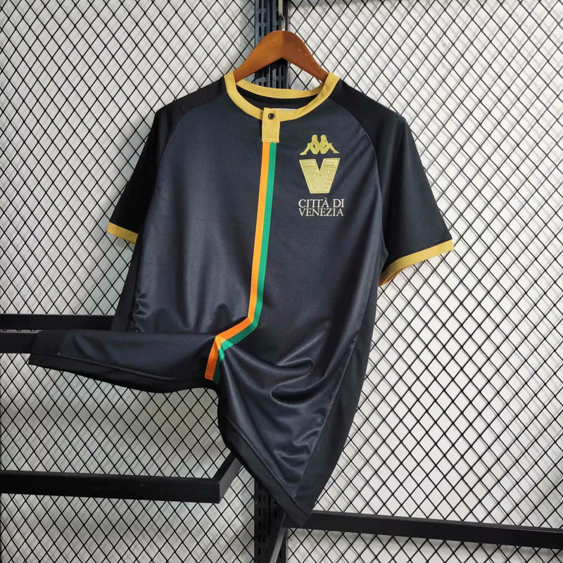 Camisa Venezia Home (1) 2023/24  Torcedor Masculina – Preto