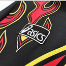 Camisa Japão Goleiro 1998/99 Retrô Masculina preta manga longa, uniforme clássico dos goleiros da seleção japonesa nos anos 90, modelo histórico ideal para colecionadores de camisas retrô de futebol