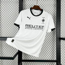 Camisa Borussia Monchengladbach Home I 2025/26 Puma Torcedor Masculina - Branca