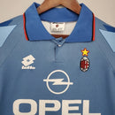 Camisa AC Milan Fourth IV 1995/96 Lotto Retrô Masculina - Azul