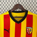 Camisa Lens Home I 2024/25 Puma Torcedor Masculina Amarela, com detalhes em vermelho, design tradicional e tecido leve com tecnologia DryCell, ideal para torcedores do RC Lens.