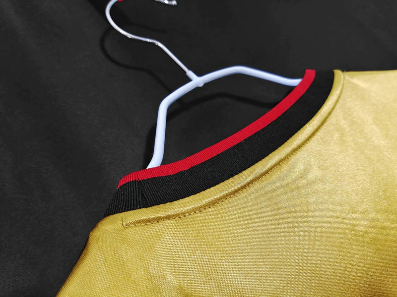 Camisa Milan Retro Third III  2013/14 Torcedor Masculina - Dourada