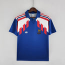 Camisa França Retrô 1989/90 Home Torcedor Masculina - Azul