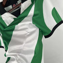 Camisa Retrô Real Betis 98/99 Home - Masculina - Modelo Torcedor - Branca e Verde