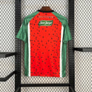 Camisa Palestino Melancia 2025/26 Torcedor Masculina Vermelha, uniforme vibrante, futebol chileno, escudo bordado, conforto e estilo para torcedores"