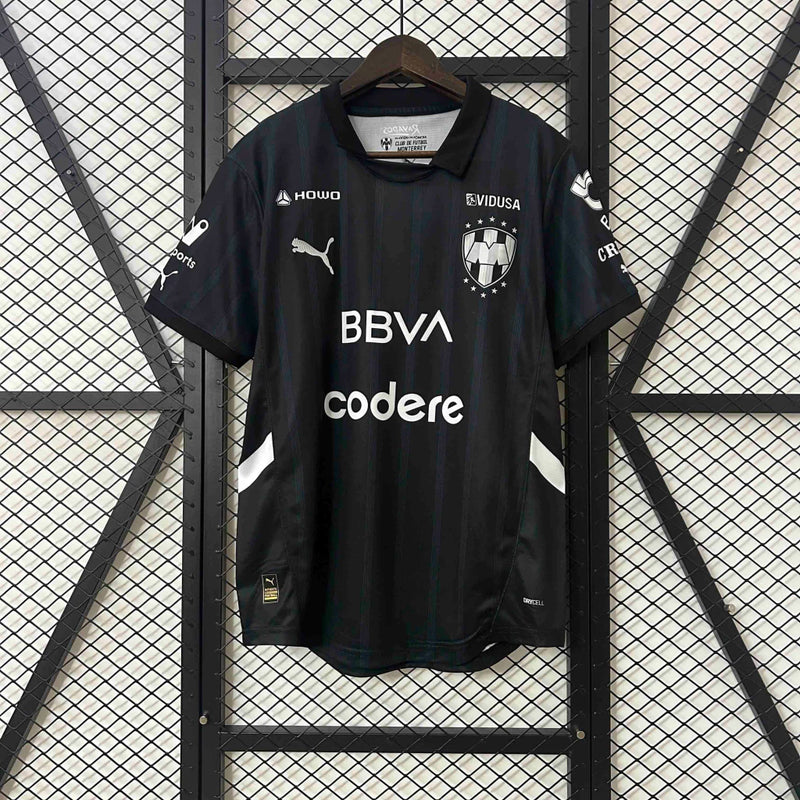Camisa Monterrey Third III 2024/25 Puma Torcedor Masculina - Preta