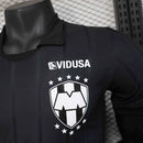 Camisa Monterrey Third III 2024/25 Puma Jogador Masculina Preta, versão player, uniforme terceiro Rayados, alta performance, futebol mexicano"