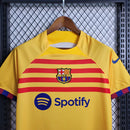 Camisa Barcelona "Seneyera" Fourth IV 2022/23 Nike Torcedor Masculina - Amarela