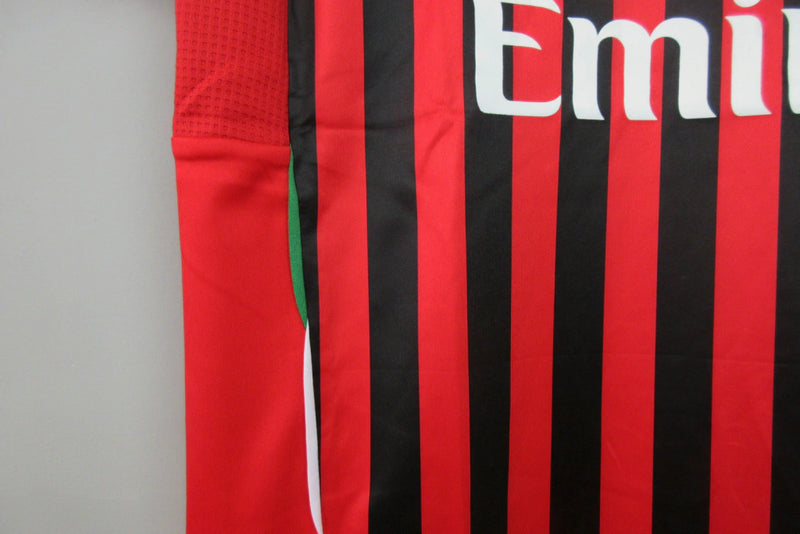 Camisa Milan Retro Home (1)  2011/2012 Adidas Torcedor Masculina