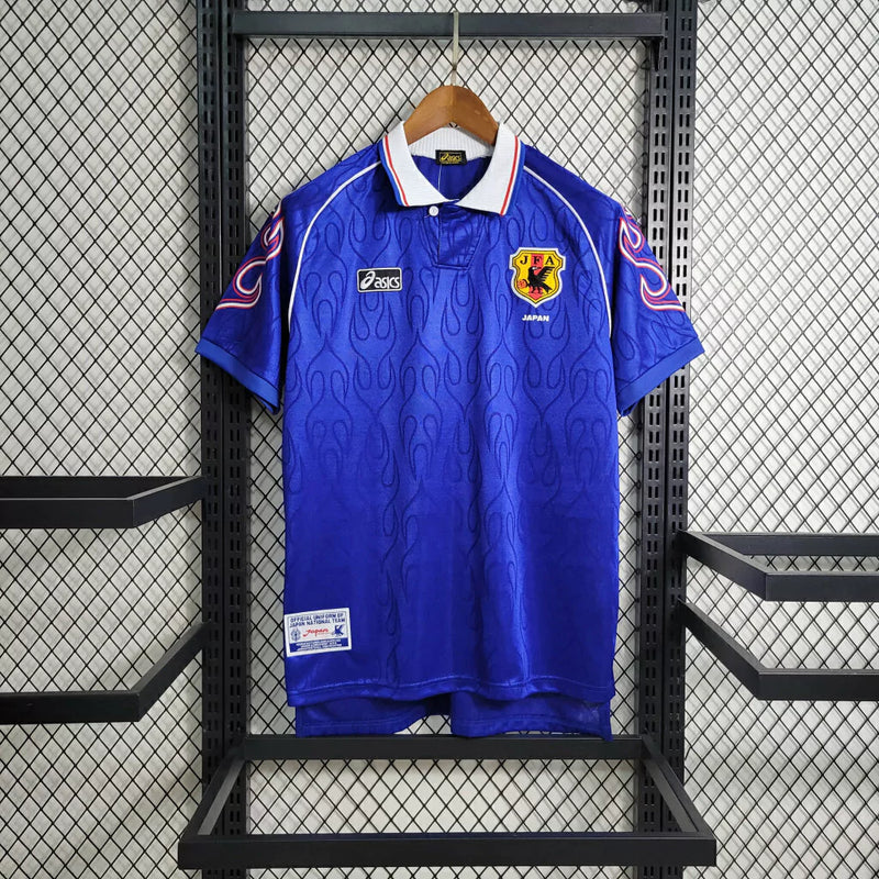 Camisa Japão Home (1) 1998 Asics Retrô Masculina