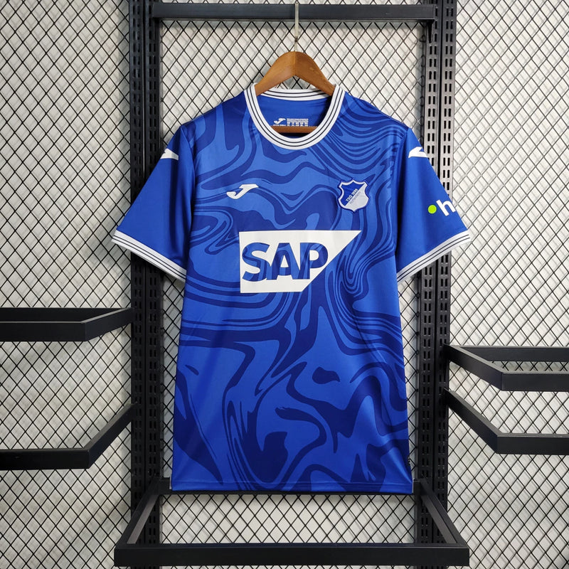 Camisa Hoffenheim Home I 2023/24 Torcedor Masculina - Azul