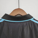 Camisa Retrô Olympique De Marseille Third 1999/00 Masculina Torcedor - Preta