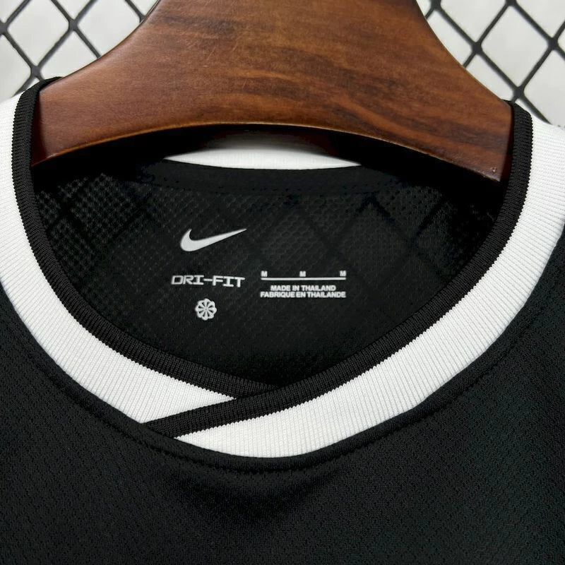 Camisa Corinthians 25/26 Nike torcedor masculina - preto/branco