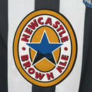 Camisa Retro Newcastle 1999/00 torcedor masculina - preta e branca