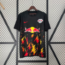 Camisa RB Leipzig "On Fire" 2024/25 Nike Torcedor Masculina - Preta