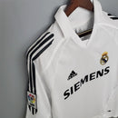 Camisa Real Madrid Home I 2005/06 Adidas Retrô Masculina - Branca