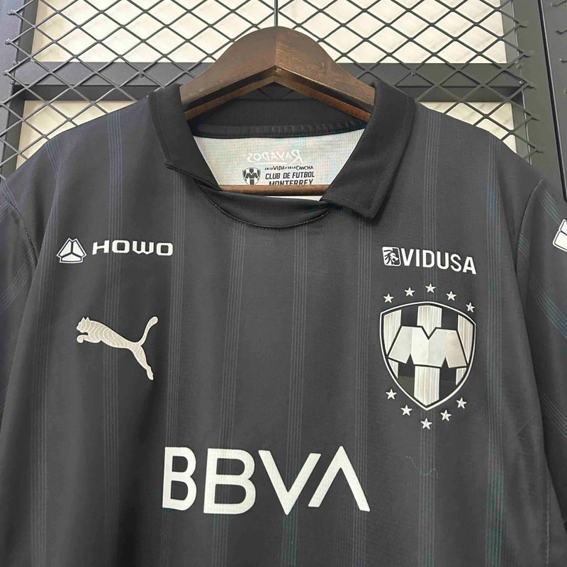 Camisa Monterrey Third III 2024/25 Puma Torcedor Masculina - Preta