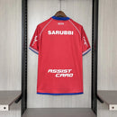 Camisa Nacional Uruguai Away II 2025/26 Torcedor Masculina Vermelha, uniforme vibrante, futebol uruguaio, escudo bordado, conforto, estilo e tradição para torcedores"