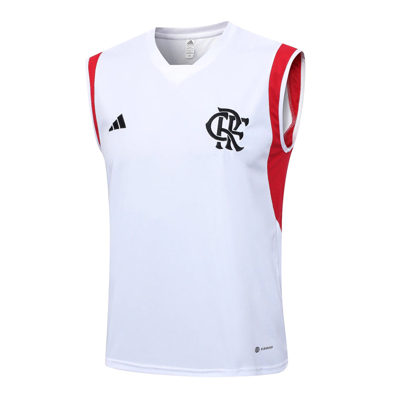 Kit Regata de Treino Flamengo 2023 - Masculina - Creme