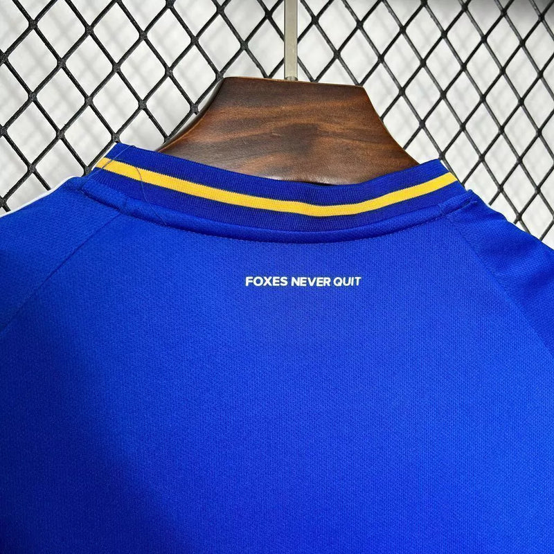 Camisa Leicester City Home (1) 2024/25 Adidas Torcedor Masculina