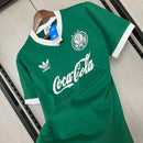 Camisa palmeiras Retrô 1988/89 Coca cola Torcedor masculina - Verde