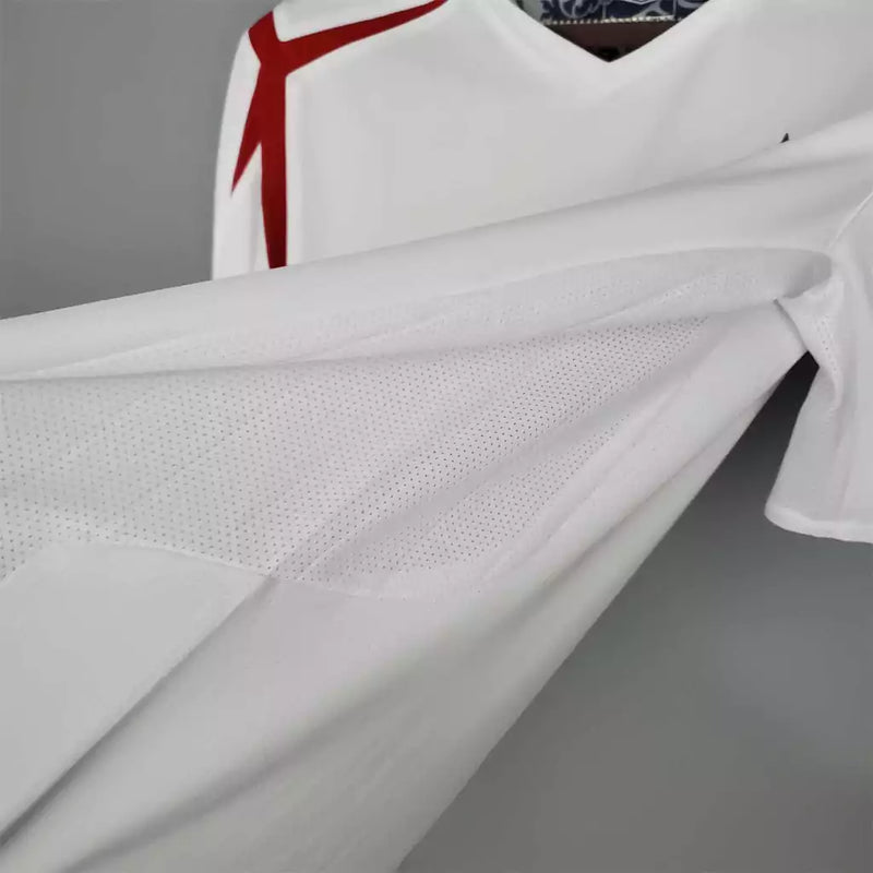 Camisa Inglaterra Retrô I Home 2006 Branca