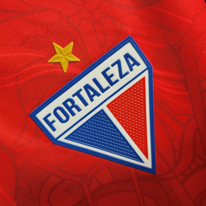 Camisa fortaleza 2023/24  copa do nordeste - torcedor masculina - vermelha