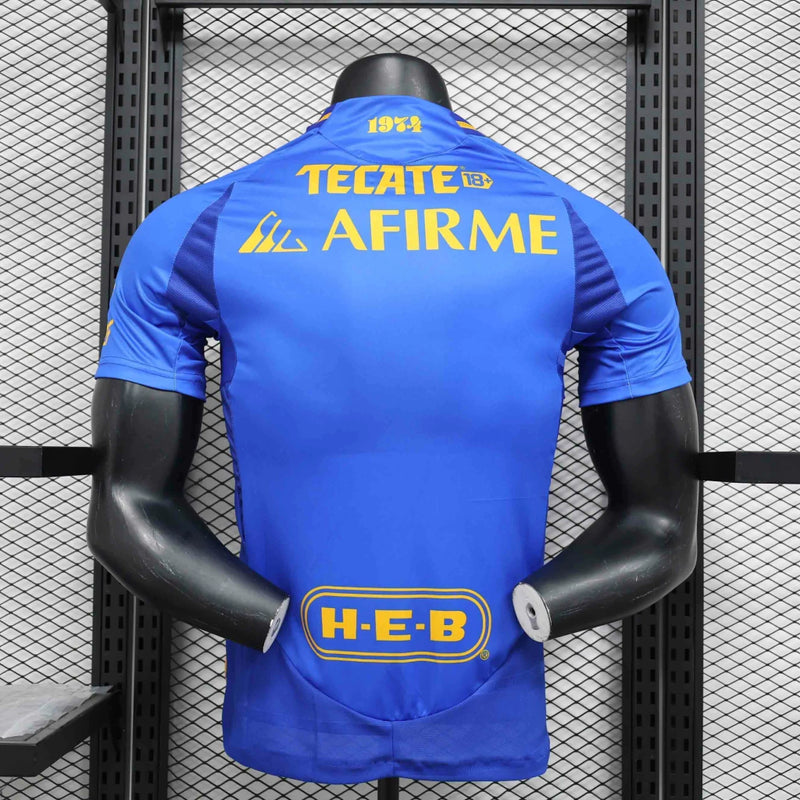 Camisa Tigres Away II 2024/25 Adidas jogador Masculina - Azul