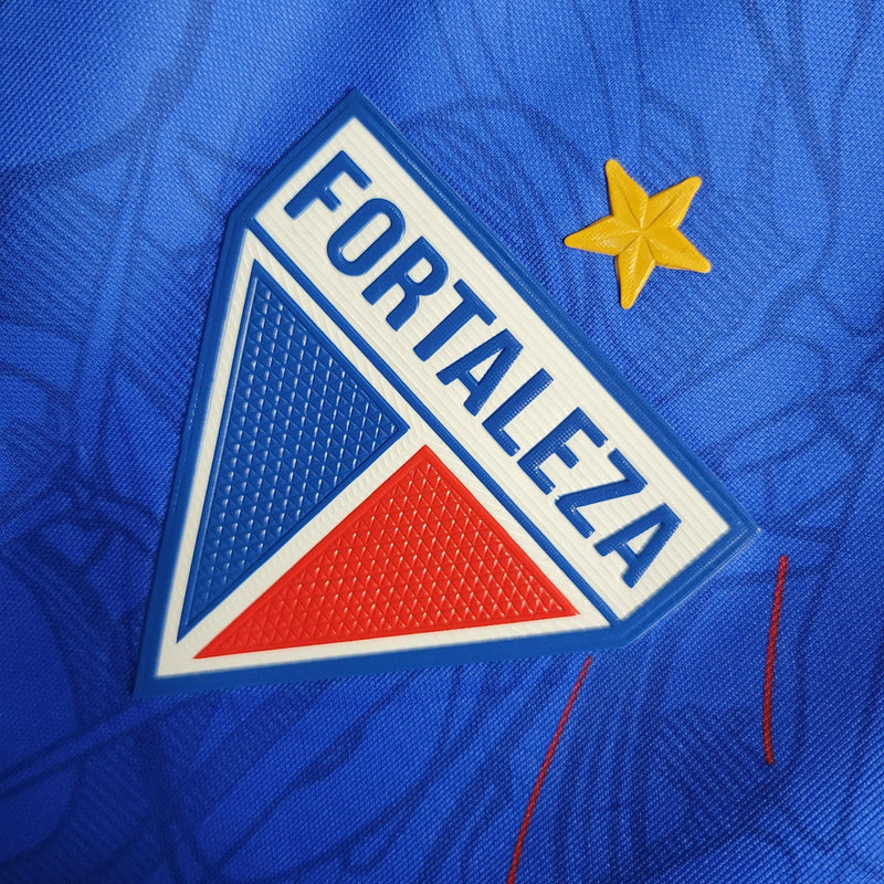 Camisa fortaleza 2023/34 torcedor masculina - azul