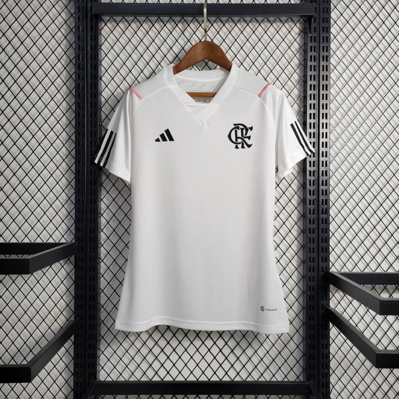camisa-flamengo-treino-2023-24-adidas-feminina-branca